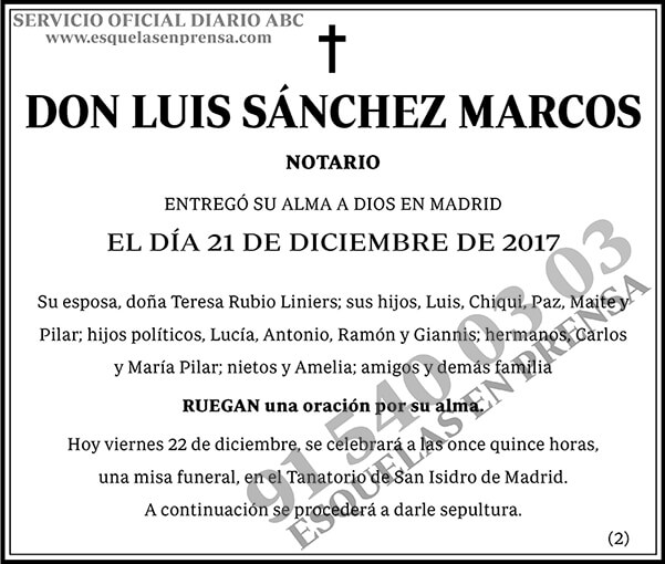 Luis Sánchez Marcos